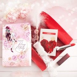ZESTAW prezentowy dla Przyszłej Panny Młodej Red Lipstick