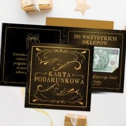 Kartka z życzeniami urodzinowymi i miejsce na włożenie pieniędzy w ramach prezentu