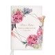 Planer ślubny to niezbędnik dla Pary Młodej. Piękny wzór graficzny w postaci kwiatów piwonii.