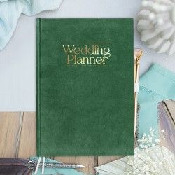 PLANER ślubny terminarz welur Wedding Planner