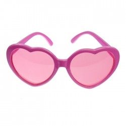 Okulary różowe serca do sesji