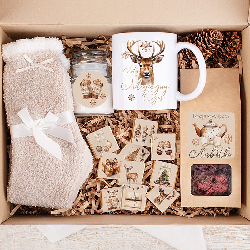 Zestaw świąteczny prezent w stylu Boho dla Kobiety
