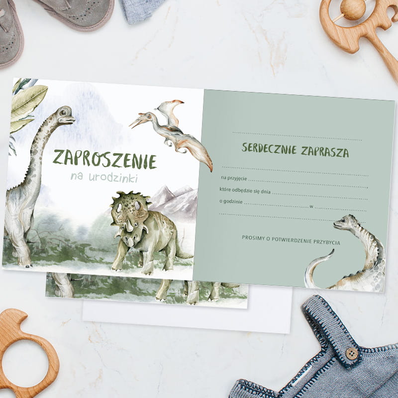 Zaproszenia urodzinowe dla chłopca