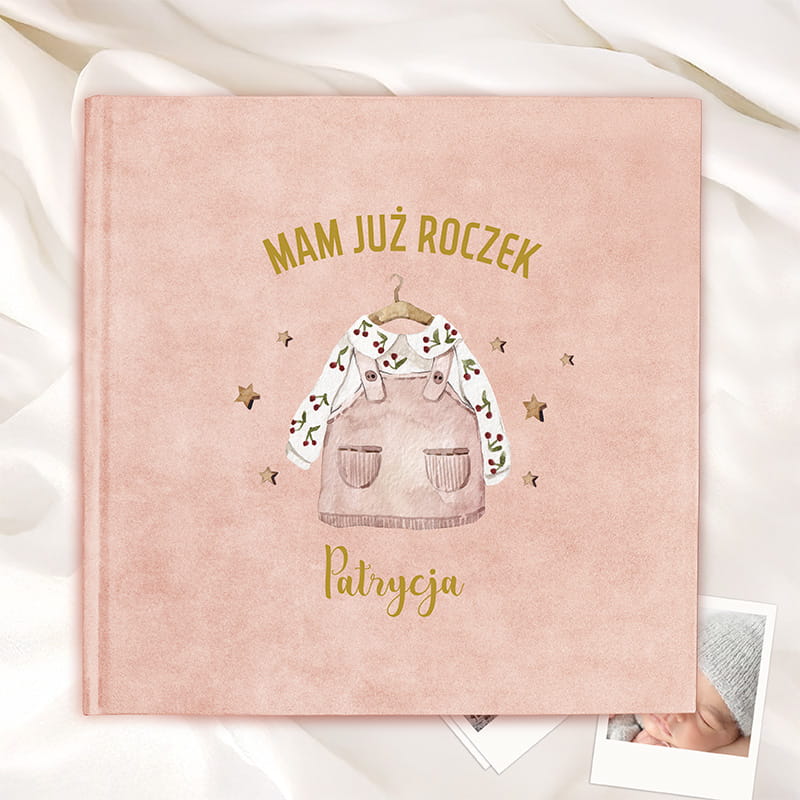 Personalizowany album dla dziewczynki