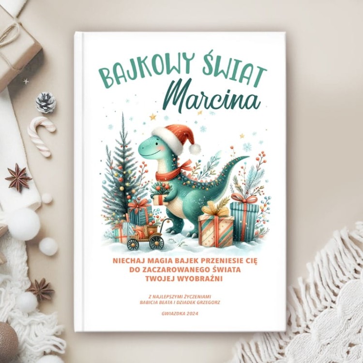 Personalizowana książka świąteczna z bajkami do czytania