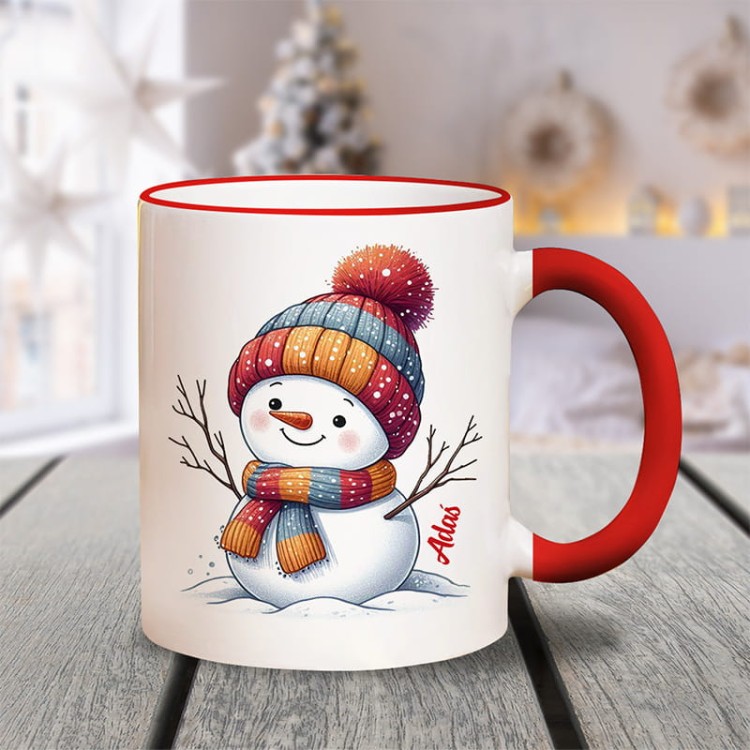 Kubek świąteczny z imieniem dziecka