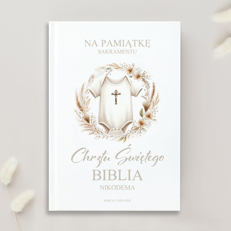 Biblia na Chrzest z imienną dedykacją