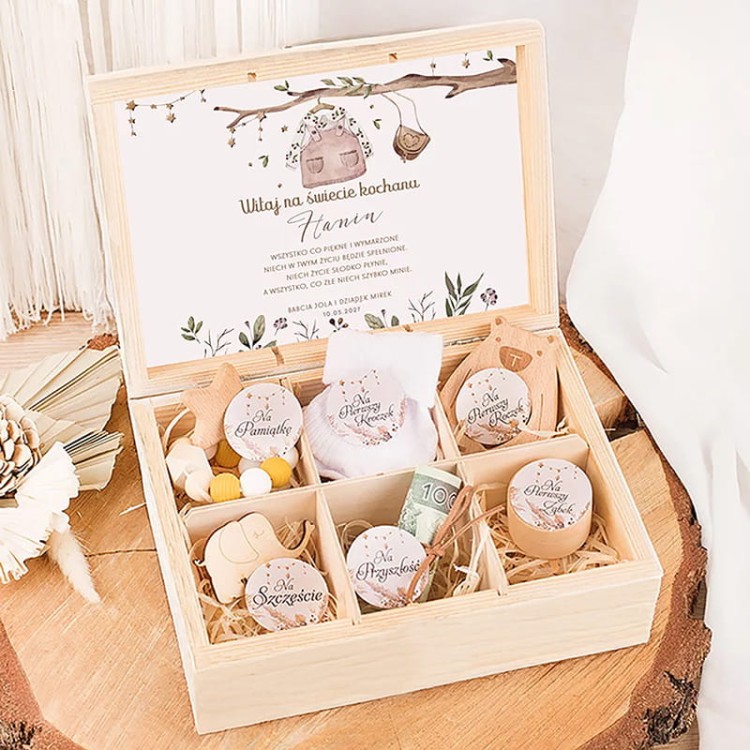 Szkatułka w stylu Boho.