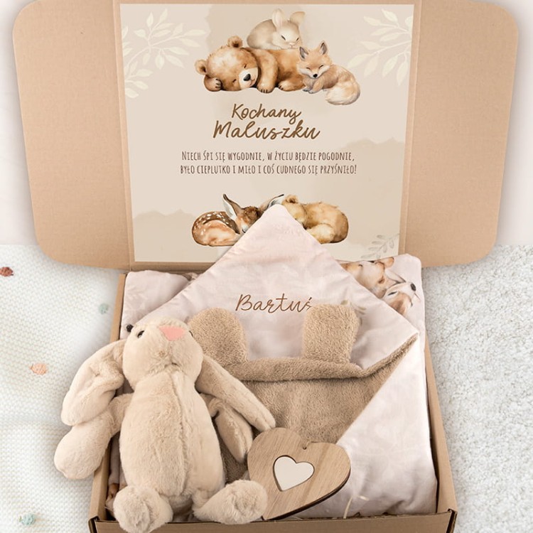 Zestaw dla maluszka z personalizacją imieniem