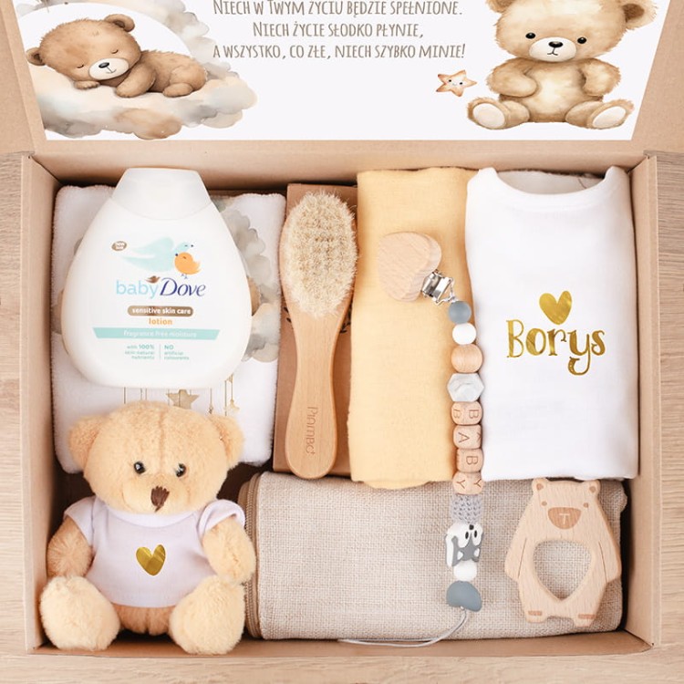 Zestaw prezentowy dla świeżo upieczonej mamy