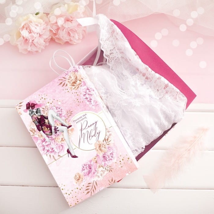 ZESTAW prezentowy dla Przyszłej Panny Młodej Biała Koronka