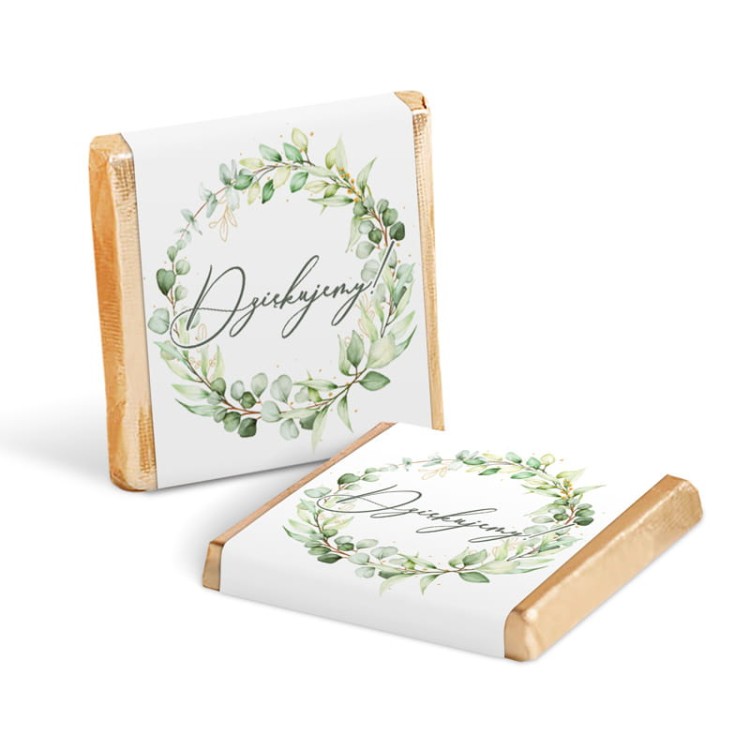 Zestaw 10 sztuk czekoladek dla gości.