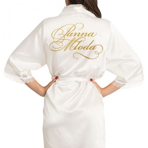 SZLAFROK prezent uniwersalny Panna Młoda