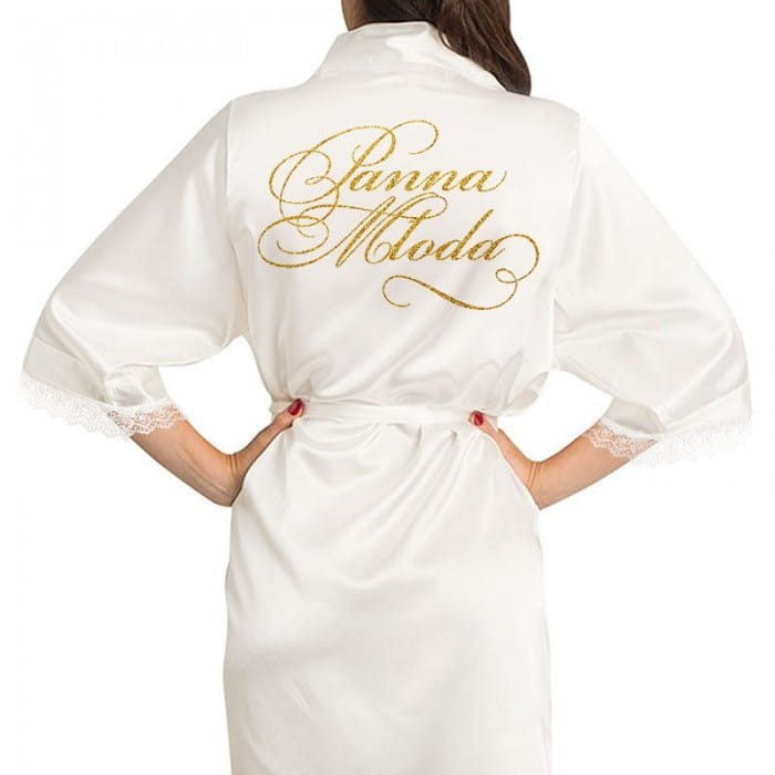 SZLAFROK prezent uniwersalny Panna Młoda