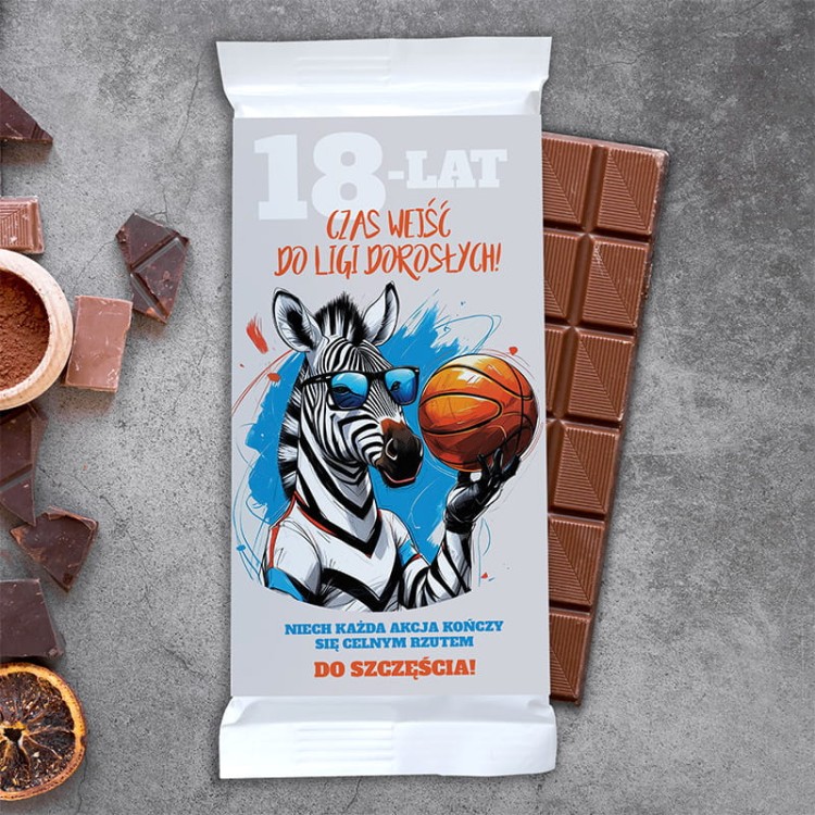 czekolada-18-urodziny-prezent-fan-koszykowki.