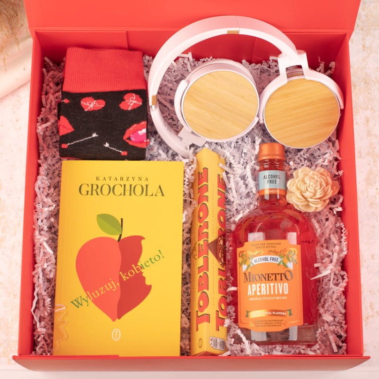 Zestaw prezentowy dla kobiety na walentynki