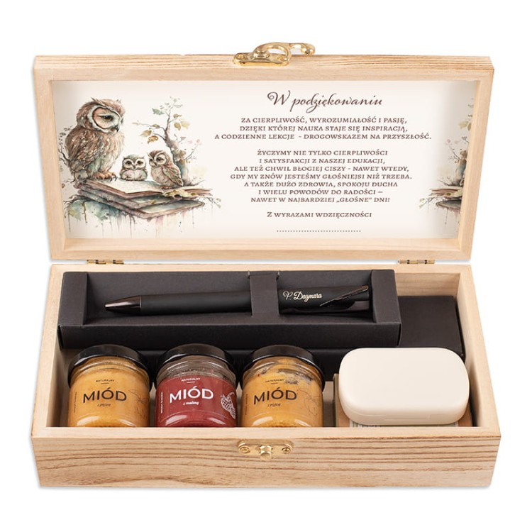 Zestaw podarunkowy z eleganckim długopisem