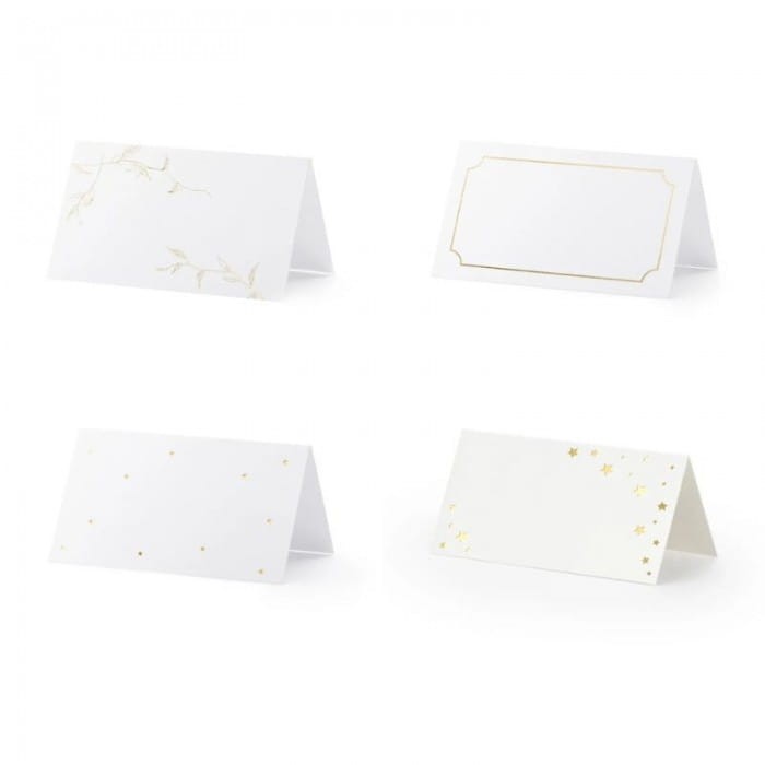 WINIETKI wizytówki na stół dekoracja na przyjęcie 10szt