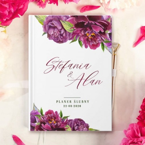 PLANER ślubny niezbędnik w twardej oprawie All You need is LOVE