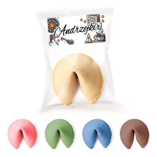 Ciasteczka z wróżbą na przyjęcie andrzejkowe.