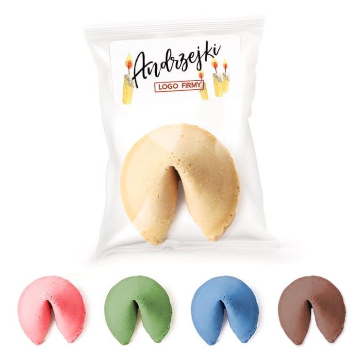 Ciasteczka andrzejkowe z wróżbą.