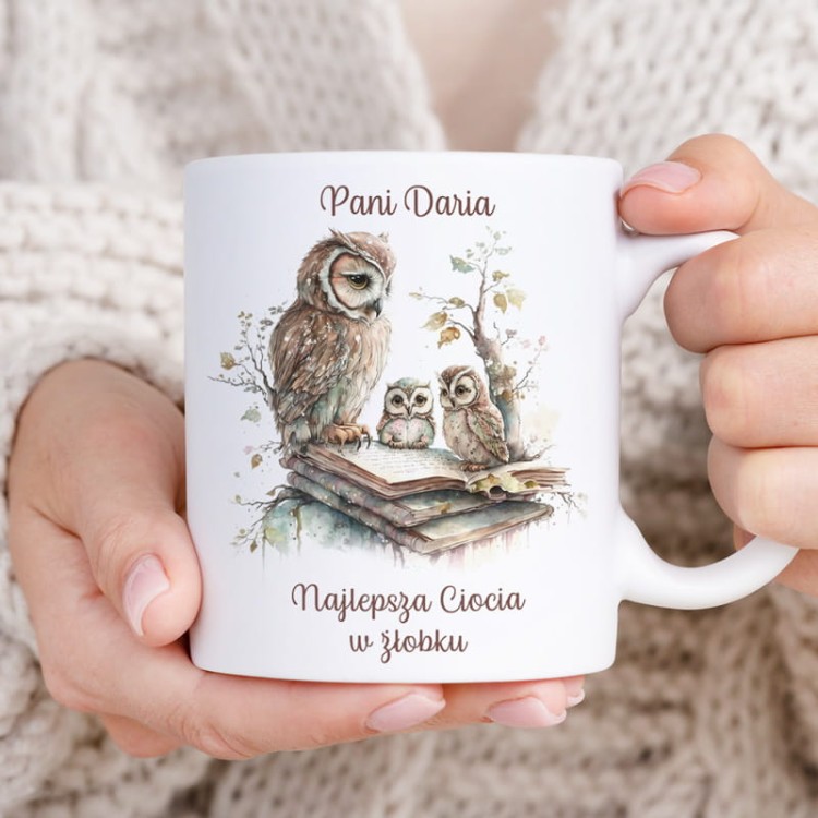Kubek dla cioci ze żłobka