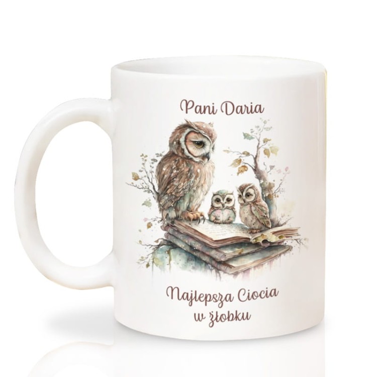 Kubek prezent dla opiekunki