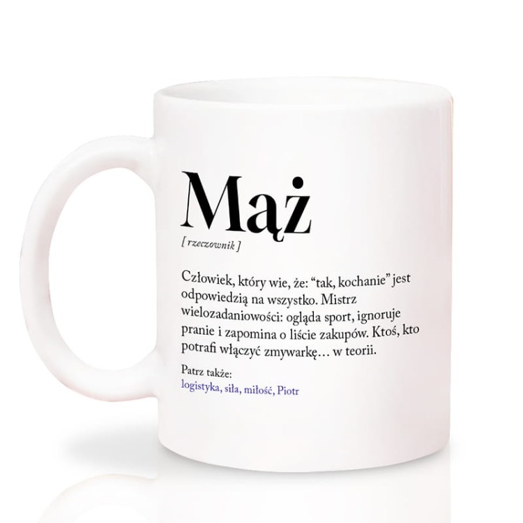 Kubek na prezent dla męża