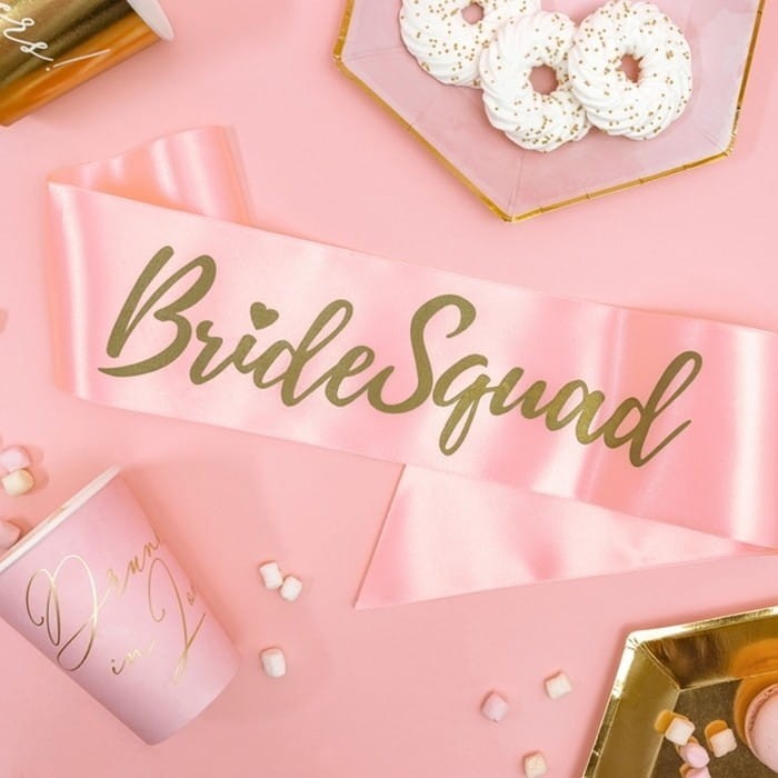 SZARFA na wieczór panieński BrideSquad