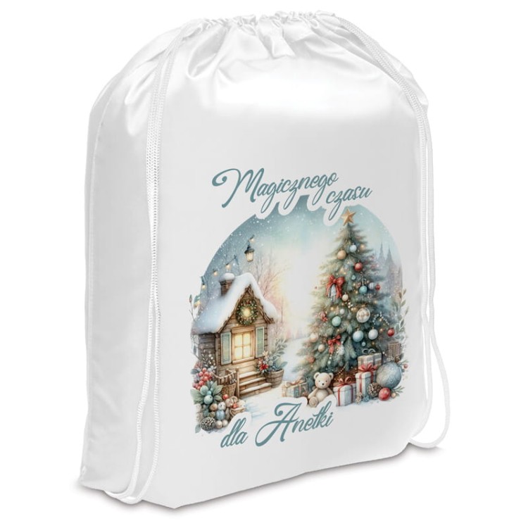 Prezentowy worek na święta dla dziecka