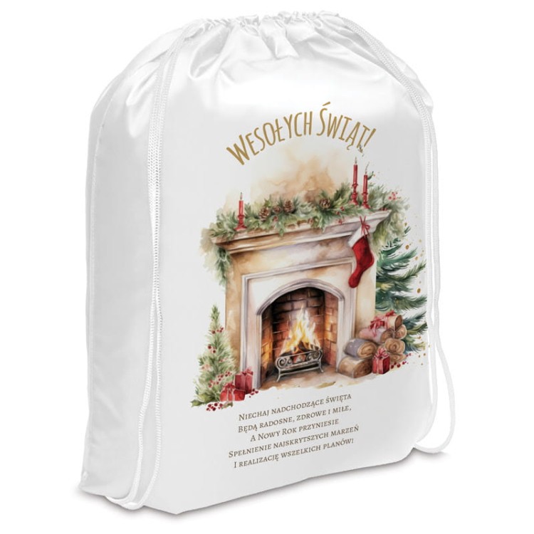 Worek prezentowy święta bożego narodzenia
