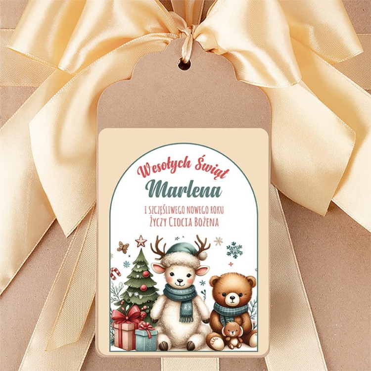 Zawieszka prezentowa na święta