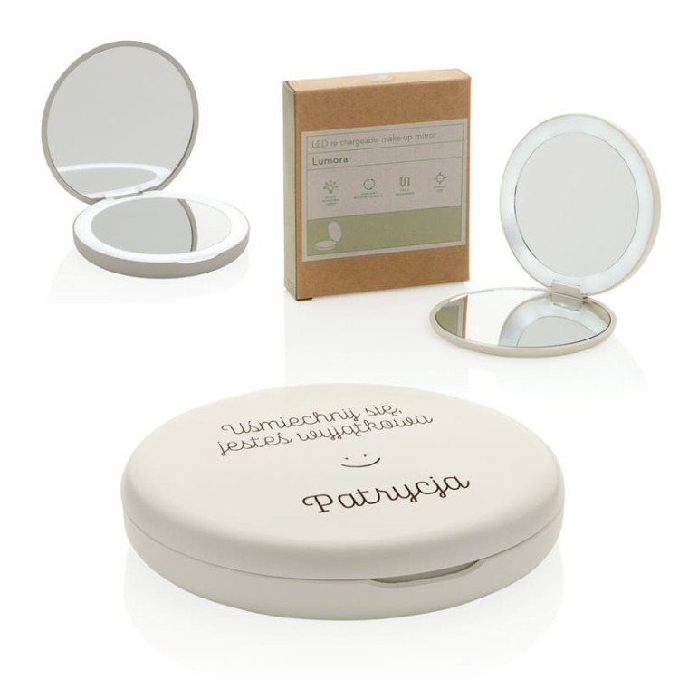 Lusterko z podświetleniem ledowym