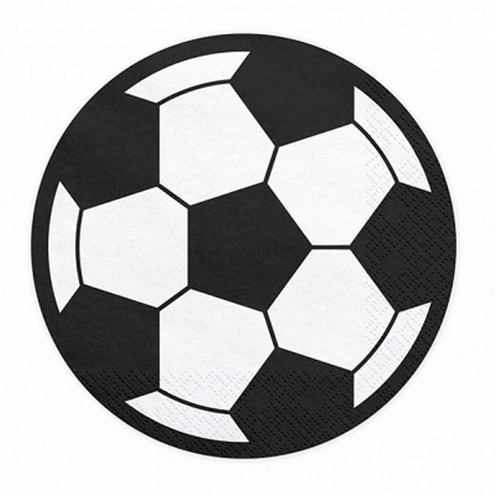 Serwetki urodzinowe dla fanów piłki nożnej