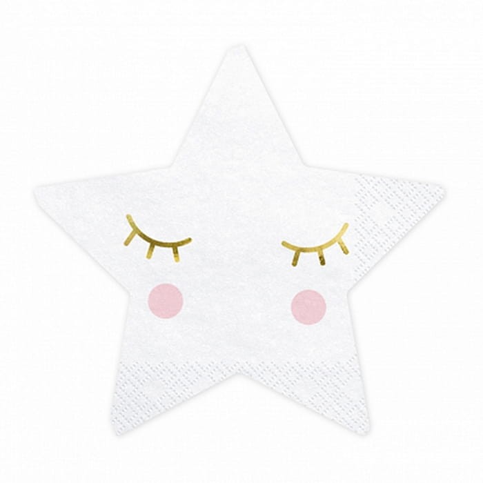 Serwetki urodzinowe dla dziewczynek