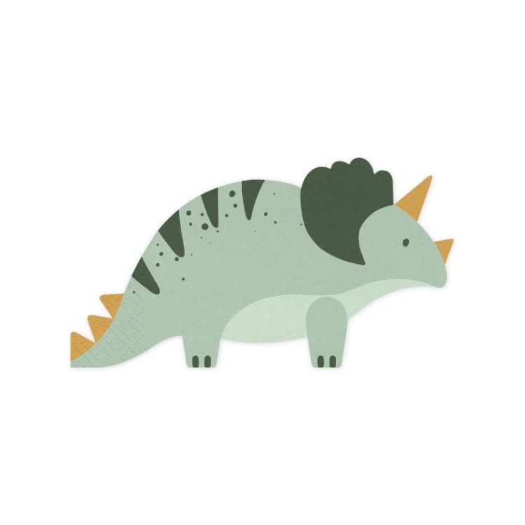 Serwetka w kształcie dinozaura