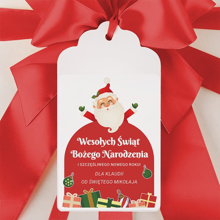 Zawieszka prezentowa na święta