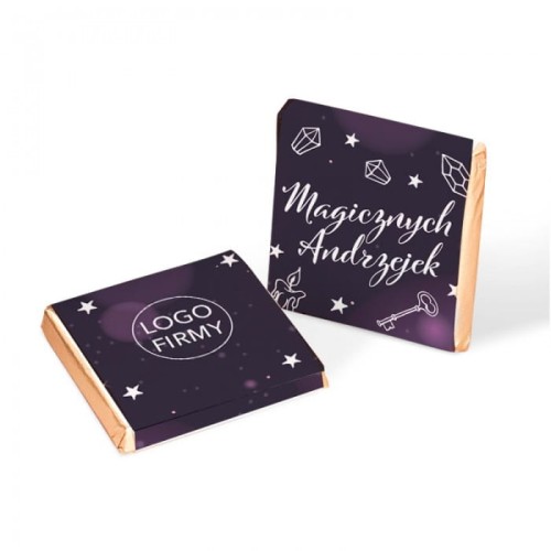 CZEKOLADKI z Twoim LOGO Poczęstunek na andrzejki 10szt