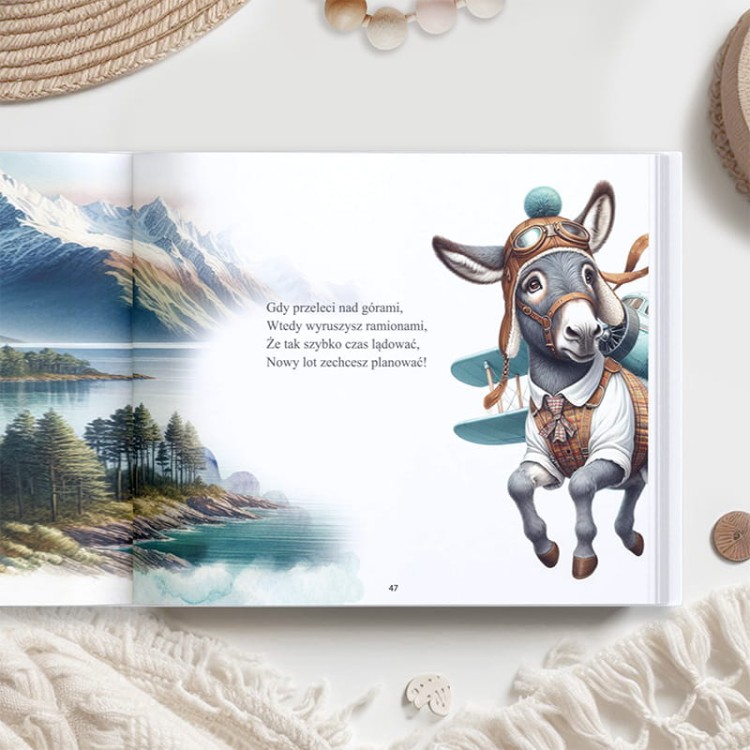 Pamiątka z okazji pierwszych urodzin w postaci personalizowanej książki