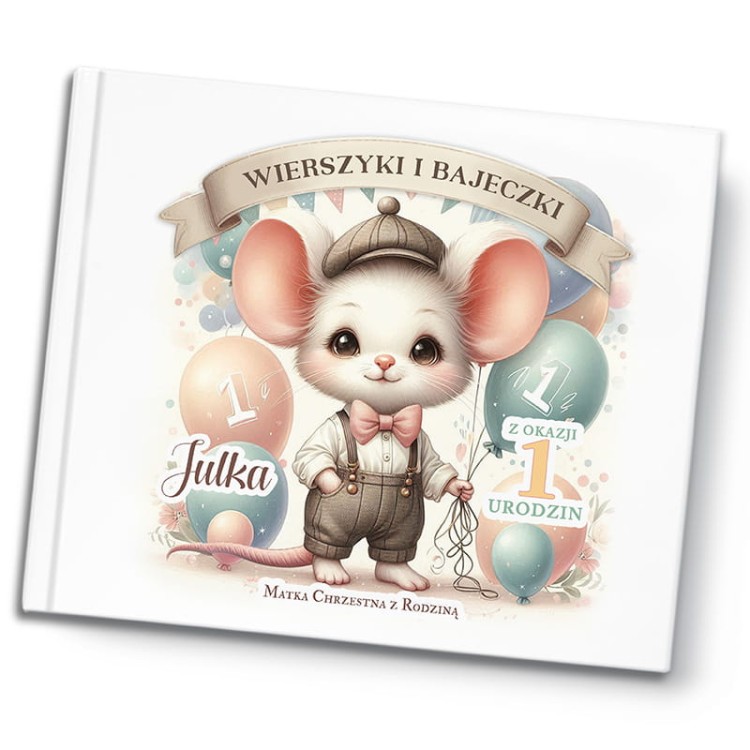 Prezent urodzinowy dla dziewczynki z personalizowaną książką