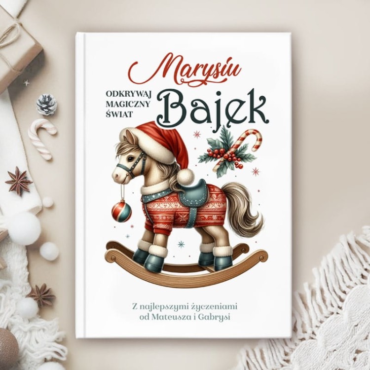 Personalizowana książka z bajkami na święta dla dziecka