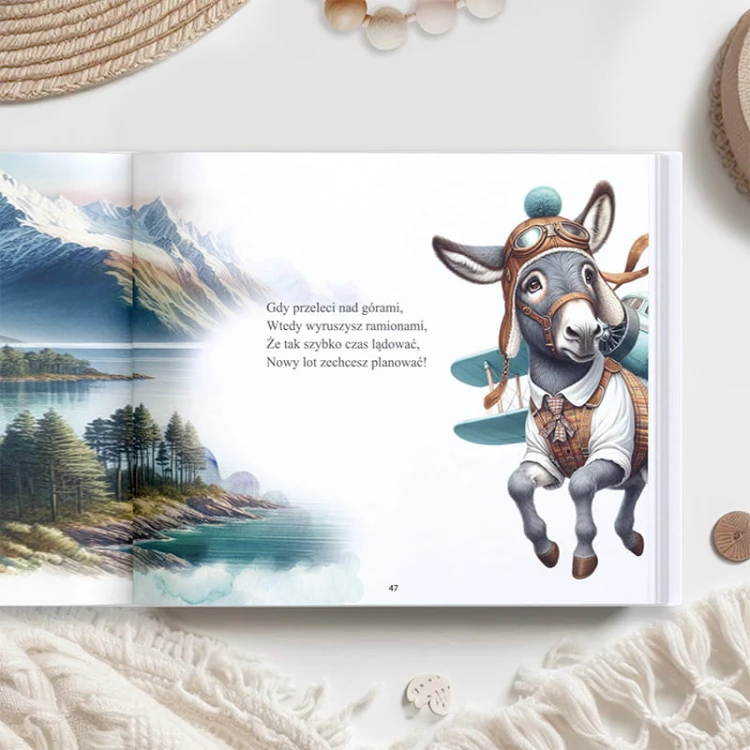 Książeczka z bajkami edukacyjnymi idealna na Mikołajki dla przedszkolaka