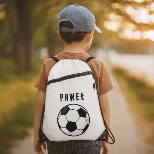 Worek dla piłkarza na trening.