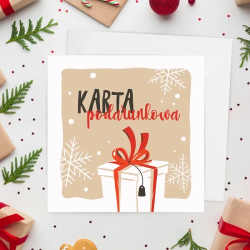 Kartka z gotowymi życzeniami i miejscem na pieniądze