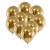 Balony w kolorze złota idealne do dekoracji imprez okolicznościowych.