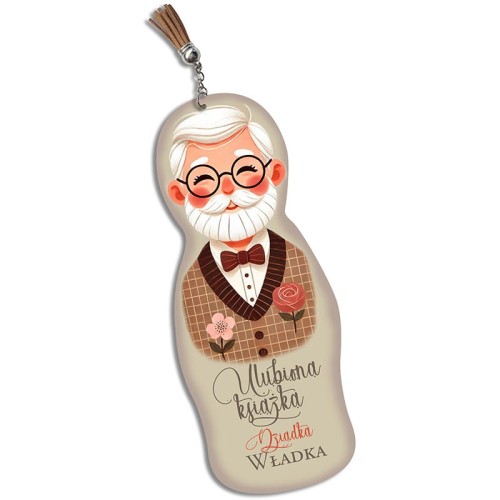 Oryginalny prezent dla dziadka z okazji Dnia Dziadka w formie zakładki.