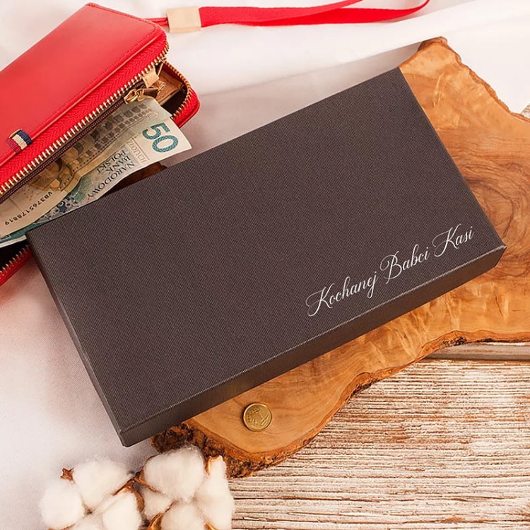 Elegancki portfel damski z dedykacją na Dzień Babci