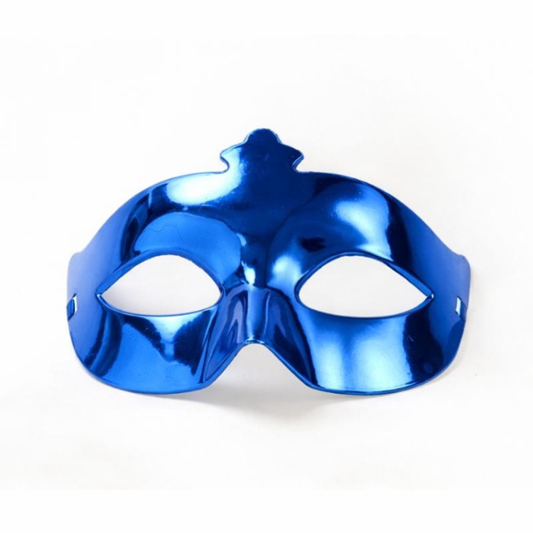 Maska imprezowa w niebieskim kolorze.