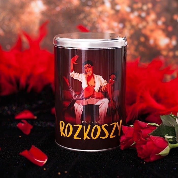 Puszka Rozkoszy, gra Kamasutra i dodatki jako prezent dla pary