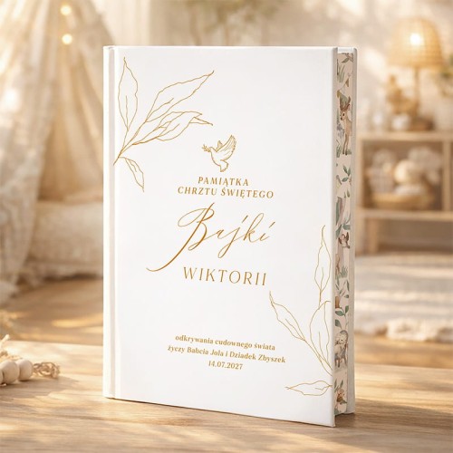 Personalizowana ksiazka z barwionymi brzegami